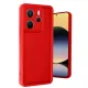 Xiaomi Redmi Note 14 4G Kılıf Viera Silikon - Kırmızı