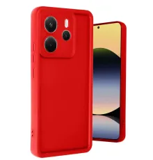 Xiaomi Redmi Note 14 4G Kılıf Viera Silikon - Kırmızı