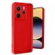 Xiaomi Redmi Note 14 4G Kılıf Viera Silikon - Kırmızı