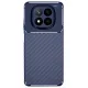 Xiaomi Redmi Note 14 Pro 4G Kılıf Auto Focus Karbon Kapak - Lacivert