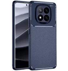 Xiaomi Redmi Note 14 Pro 4G Kılıf Auto Focus Karbon Kapak - Lacivert