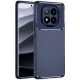 Xiaomi Redmi Note 14 Pro 4G Kılıf Auto Focus Karbon Kapak - Lacivert