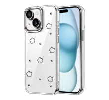 Apple iPhone 14 Fiyonk Desenli Kapak - Desen 2