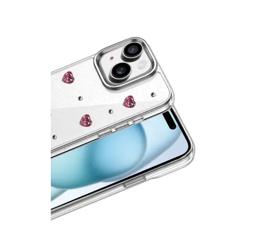 Apple iPhone 14 Fiyonk Desenli Kapak - Desen 3