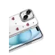 Apple iPhone 14 Fiyonk Desenli Kapak - Desen 3