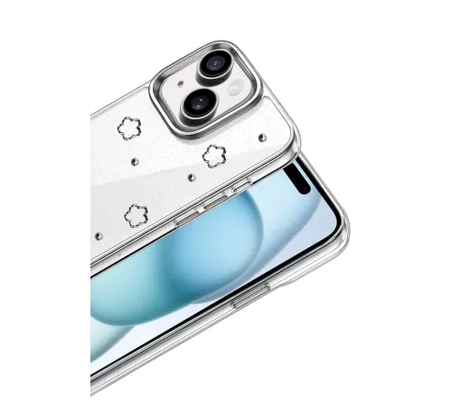 Apple iPhone 15 Fiyonk Desenli Kapak - Desen 2