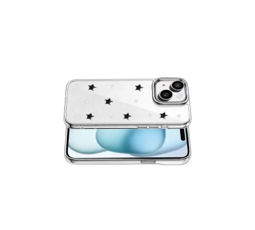 Apple iPhone 15 Fiyonk Desenli Kapak - Desen 7