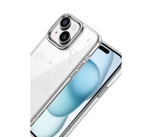 Apple iPhone 15 Fiyonk Desenli Kapak - Desen 10