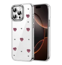 Apple iPhone 15 Pro Max Fiyonk Desenli Kapak - Desen 3