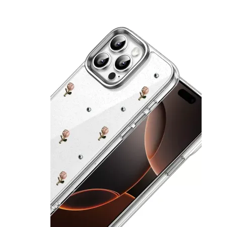 Apple iPhone 15 Pro Max Fiyonk Desenli Kapak - Desen 6