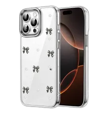 Apple iPhone 15 Pro Max Fiyonk Desenli Kapak - Desen 8