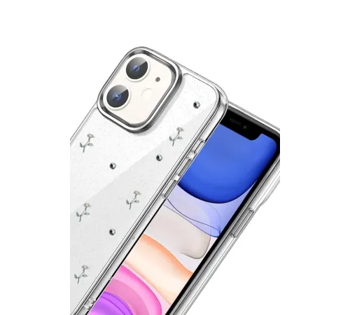 Apple iPhone 11 Fiyonk Desenli Kapak - Desen 4