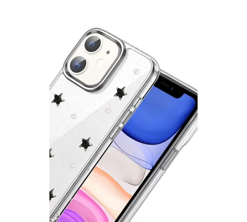 Apple iPhone 11 Fiyonk Desenli Kapak - Desen 7
