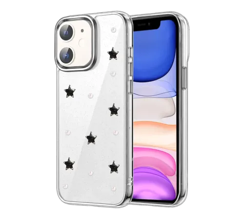 Apple iPhone 11 Fiyonk Desenli Kapak - Desen 7