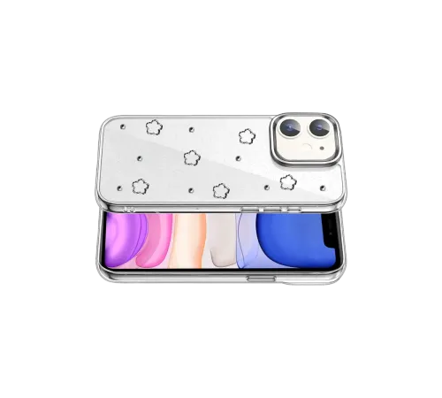 Apple iPhone 12 Fiyonk Desenli Kapak - Desen 2