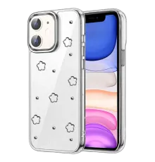 Apple iPhone 12 Fiyonk Desenli Kapak - Desen 2