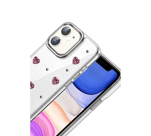 Apple iPhone 12 Fiyonk Desenli Kapak - Desen 3
