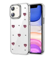 Apple iPhone 12 Fiyonk Desenli Kapak - Desen 3