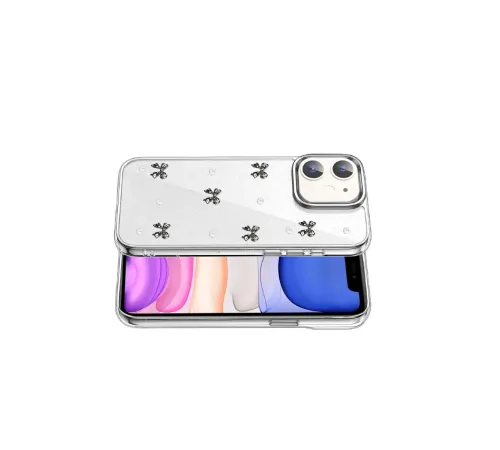 Apple iPhone 12 Fiyonk Desenli Kapak - Desen 8