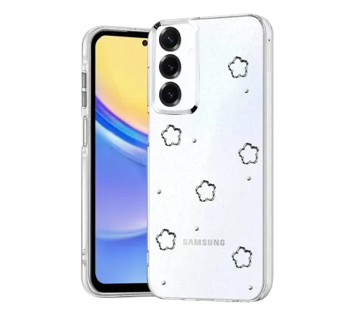 Samsung Galaxy A14 4G Fiyonk Desenli Kapak - Desen 2