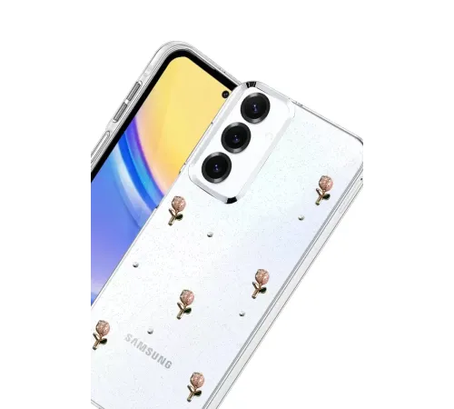 Samsung Galaxy A14 4G Fiyonk Desenli Kapak - Desen 6