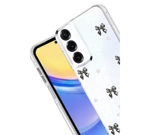 Samsung Galaxy A14 4G Fiyonk Desenli Kapak - Desen 8