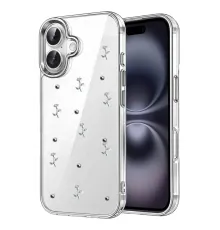 Apple iPhone 16 Fiyonk Desenli Kapak - Desen 4