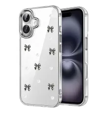 Apple iPhone 16 Fiyonk Desenli Kapak - Desen 8