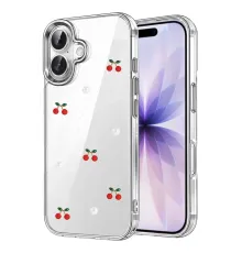 Apple iPhone 16 Fiyonk Desenli Kapak - Desen 9