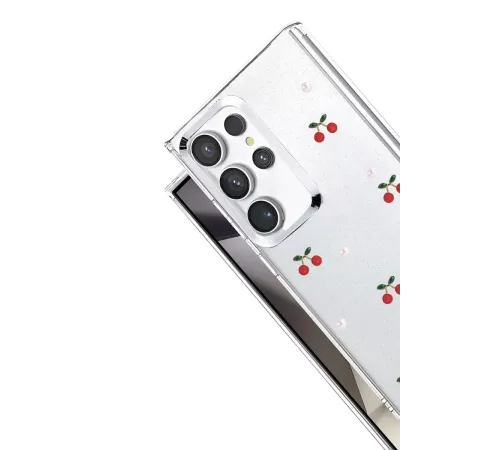 Samsung Galaxy S24 Ultra Fiyonk Desenli Kapak - Desen 9