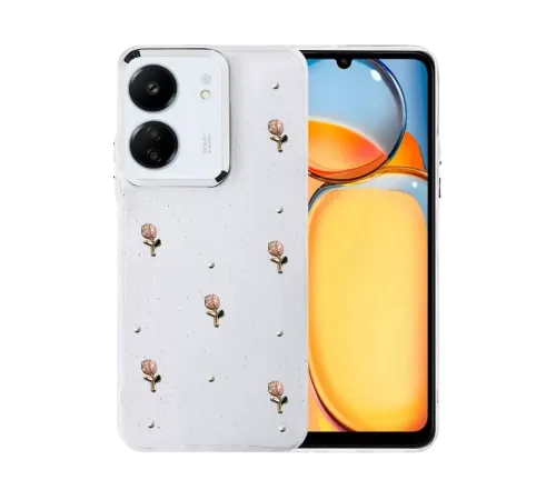 Xiaomi Redmi 13C Fiyonk Desenli Kapak - Desen 6