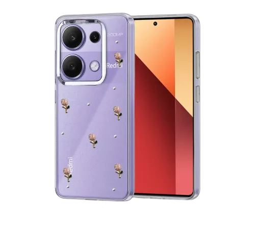 Xiaomi Redmi Note 13 Pro 4G Fiyonk Desenli Kapak - Desen 6