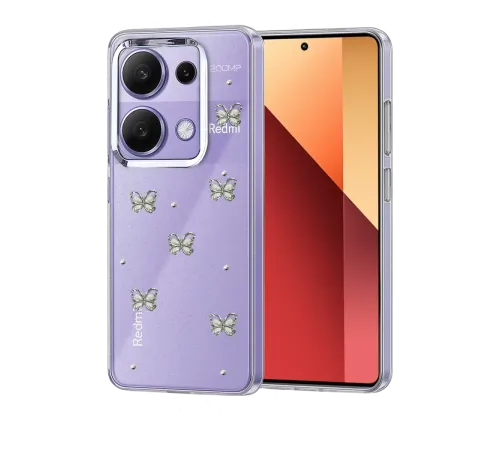Xiaomi Redmi Note 13 Pro 4G Fiyonk Desenli Kapak - Desen 9