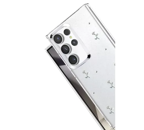 Samsung Galaxy S25 Ultra Fiyonk Desenli Kapak - Desen 4