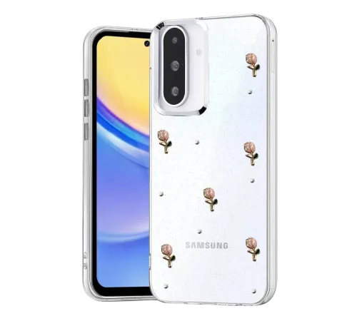 Samsung Galaxy A36 Fiyonk Desenli Kapak - Desen 6