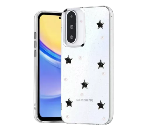 Samsung Galaxy A36 Fiyonk Desenli Kapak - Desen 7