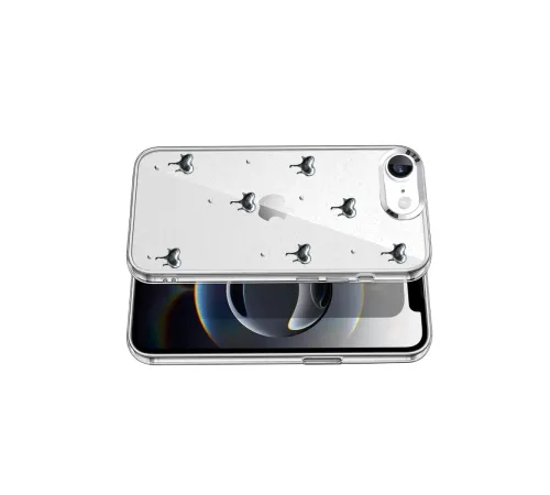 Apple iPhone 16E Fiyonk Desenli Kapak - Desen 1