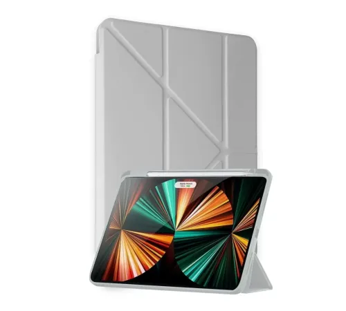 Huawei Honor Pad X9A Kalemlikli Mars Tablet Kılıfı - Gri