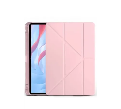 Huawei Honor Pad X9A Kalemlikli Mars Tablet Kılıfı - Rose Gold