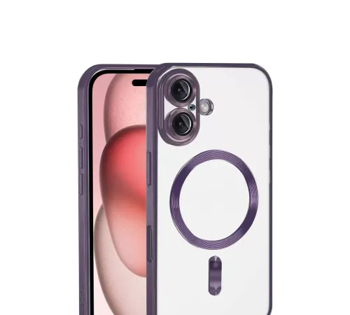 Apple iPhone 17 Kross Magneticsafe Kapak - Mor