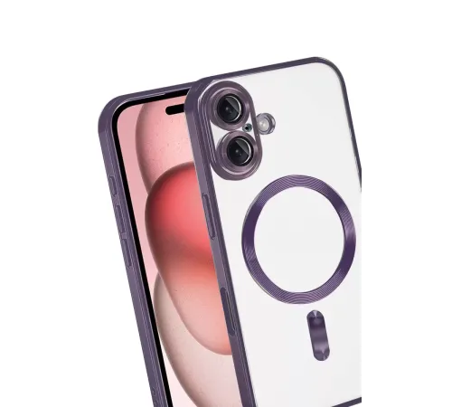 Apple iPhone 17 Kross Magneticsafe Kapak - Mor