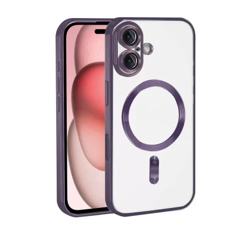 Apple iPhone 17 Kross Magneticsafe Kapak - Mor
