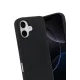 Apple iPhone 17 Nano içi Kadife Silikon - Siyah