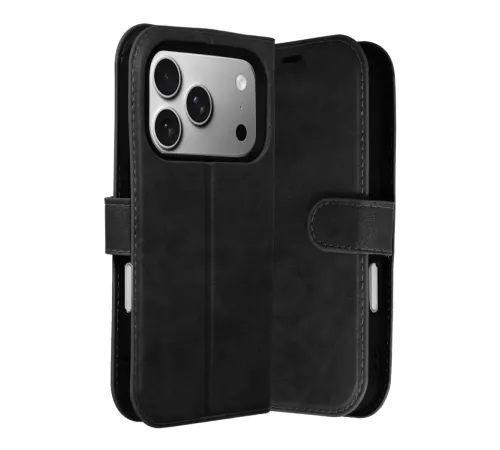 Apple iPhone 17 Pro Trend S Plus Kapaklı Kılıf - Siyah