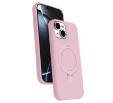 Apple iPhone 14 Regal Magsafe Standlı Kapak - Açık Pembe