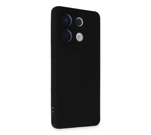 Xiaomi Redmi Note 13 Pro 5G Kılıf Nano içi Kadife Silikon - Siyah