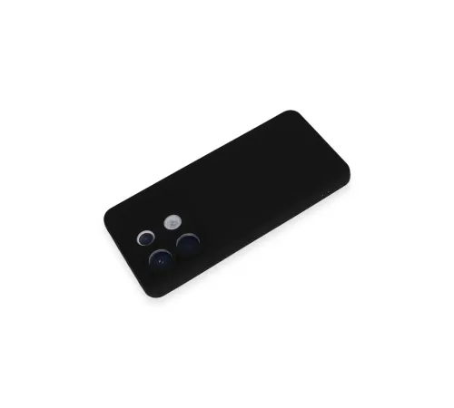 Xiaomi Redmi Note 13 Pro 5G Kılıf Nano içi Kadife Silikon - Siyah