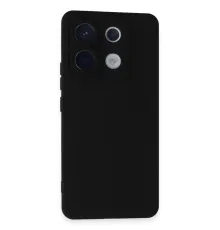 Xiaomi Redmi Note 13 Pro 5G Kılıf Nano içi Kadife Silikon - Siyah
