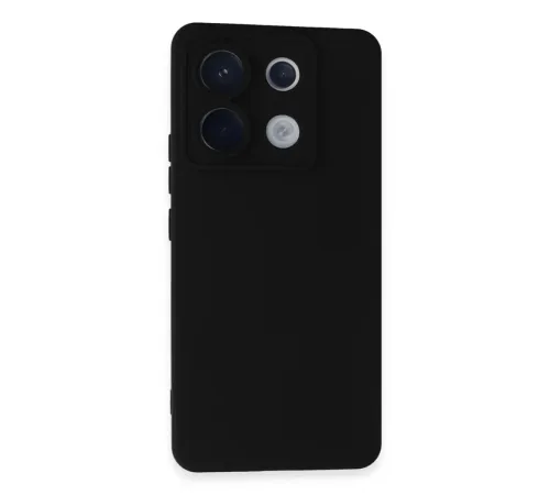 Xiaomi Redmi Note 13 Pro 5G Kılıf Nano içi Kadife Silikon - Siyah