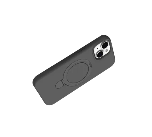 Apple iPhone 14 Regal Magsafe Standlı Kapak - Titan Gri